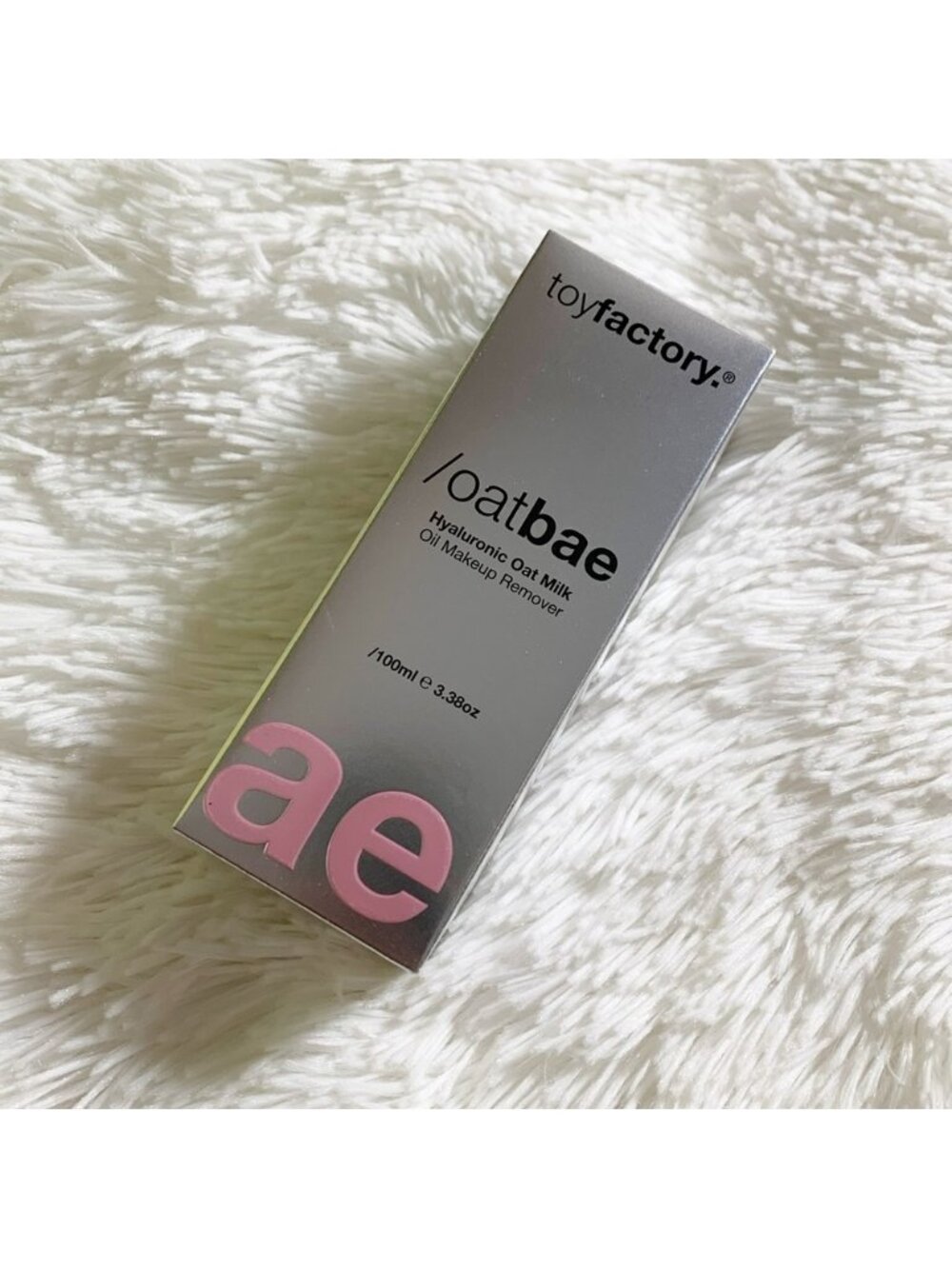Toy Factory OatBae Hyaluronic Oat Milk Oil Makeup Remover 100ML Brand New